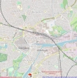 Frisch renovierter Atrium-Bungalow in herrlicher Lage nahe Innenstadt und Oster!nburger Kanal - Übersichtskarte
