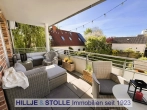 Moderne 3 ZKB Wohnung mit großem Balkon und TG-Stellplatz im Bürgereschviertel! - Balkon